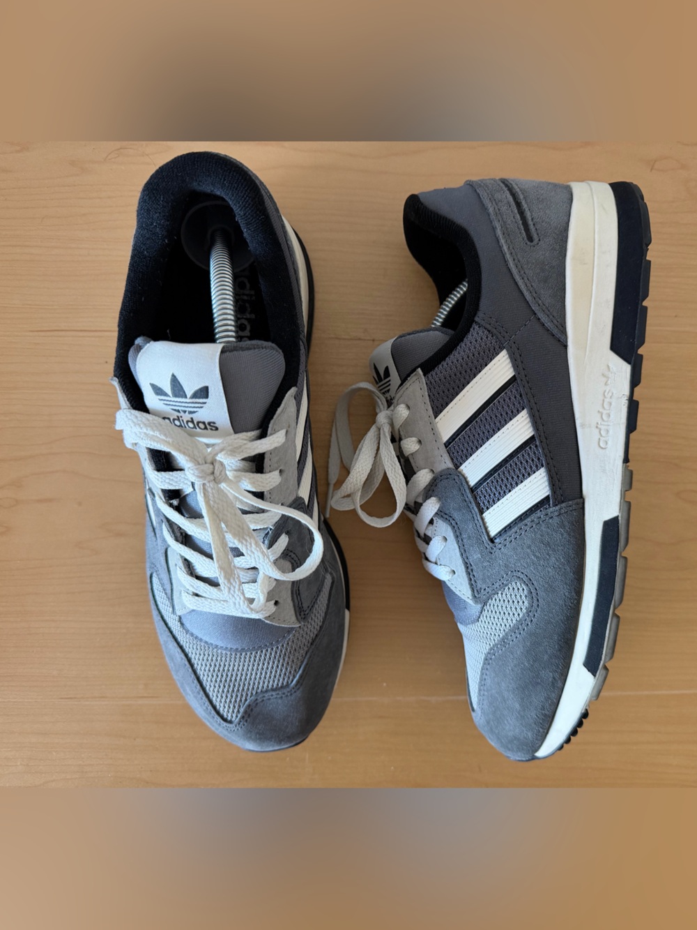 Adidas Originals ZX 420 Suede Mesh Grey Trainers Shoes FY3661 9.5 US